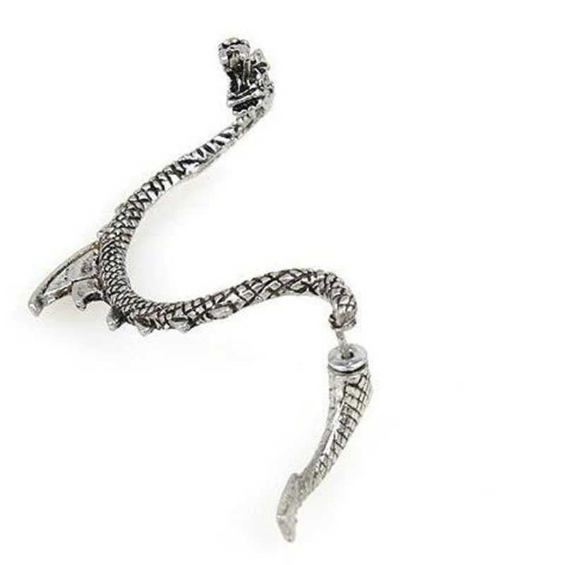 Dragon Hollywood X - Dragon Cuff Earrings For Women and Men - Gothic Ear Wrap Retro Clip Earrings Piercing Fashion Jewelry - BEVERLY HILLS - CALIFORNIA - USA
