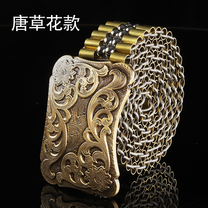 Dragon Hollywood X - UNISEX - Pure copper belt Luxury Metal designer belts fashion self defense tactical waistband - BEVERLY HILLS CALIFORNIA