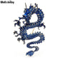 DRAGON HOLLYWOOD X - Enamel Flying Dragon Brooches For Women Unisex 4-color Pride Dragon Party Casual Brooch Pin Gifts - BEVERLY HILLS, CA