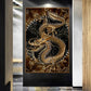 Dragon Hollywood X - Dragon Canvas Painting Print Posters and Modern Art Oil Painting  Prints Home Living Room Decorations - BEVERLY HILLS CALIFORNIA