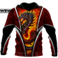 Dragon Hollywood X - UNISEX TATTOO Hoodies Fashion Dragons Lions Wolves Printing Loose Pullover New Pattern Hooded Sweatshirts Comfortable Leisure Jackets - BEVERLY HILLS CALIFORNIA