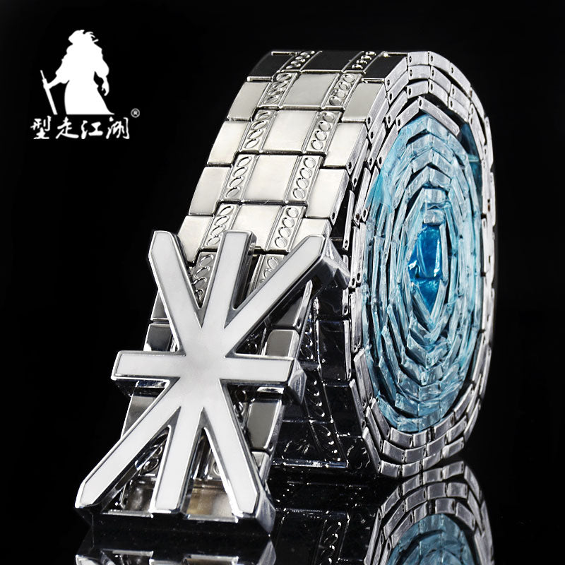 Dragon Hollywood X - UNISEX belts Stainless steel Belt metal waistband luxury designer Panther Buckle Strap self-defense - BEVERLY HILLS CALIFORNIA