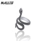 Dragon Hollywood X - Rattlesnake Ring Vintage Silver Plated Snake Ring Party Rings Women Men Ring Cool Jewelry - BEVERLY HILLS - CALIFORNIA