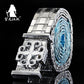 Dragon Hollywood X - UNISEX belts Stainless steel Belt metal waistband luxury designer Panther Buckle Strap self-defense - BEVERLY HILLS CALIFORNIA