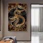 Dragon Hollywood X - Dragon Canvas Painting Print Posters and Modern Art Oil Painting  Prints Home Living Room Decorations - BEVERLY HILLS CALIFORNIA