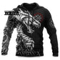 Dragon Hollywood X - Dragon And Tiger Tattoos 3D Printed Unisex Deluxe Hoodie Men Sweatshirt Streetwear Pullover Casual Jacket Tracksuit - BEVERLY HILLS CALIFORNIA