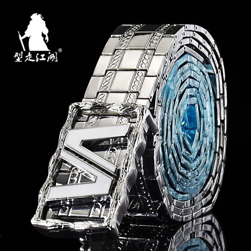Dragon Hollywood X - UNISEX belts Stainless steel Belt metal waistband luxury designer Panther Buckle Strap self-defense - BEVERLY HILLS CALIFORNIA