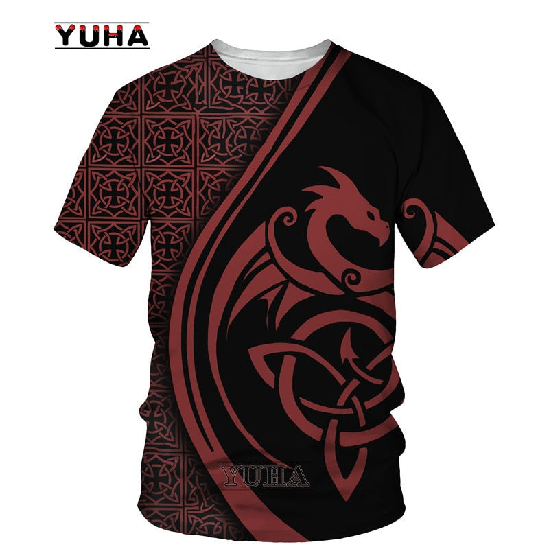 Dragon Hollywood X - Flying Dragon Art 3D Printed Mens and Womens Childrens T-shirt Summer Cool O Neck Short Sleeve Tee Tops Plus Size Hip Hop Streetwear Hipster T Shirt