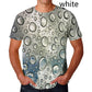 Dragon Hollywood X - Fashion Raindrop 3D Printing T Shirt Water drop Unisex Funny Short Sleeve Tee