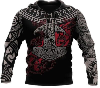 Dragon Hollywood X - Dragon And Tiger Tattoos 3D Printed Unisex Deluxe Hoodie Men Sweatshirt Streetwear Pullover Casual Jacket Tracksuit - BEVERLY HILLS CALIFORNIA