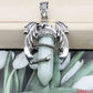DRAGON HOLLYWOOD X - Fashion Dragon Shape Pendant Natural Stone Necklace Hexagonal Crystal Jewelry Accessories Reiki Healing Lapis Lazuli Amethyst - BEVERLY HILLS, CA