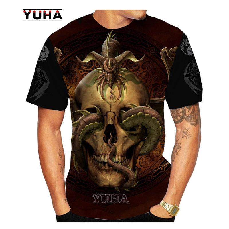 Dragon Hollywood X - Flying Dragon Art 3D Printed Mens and Womens Childrens T-shirt Summer Cool O Neck Short Sleeve Tee Tops Plus Size Hip Hop Streetwear Hipster T Shirt