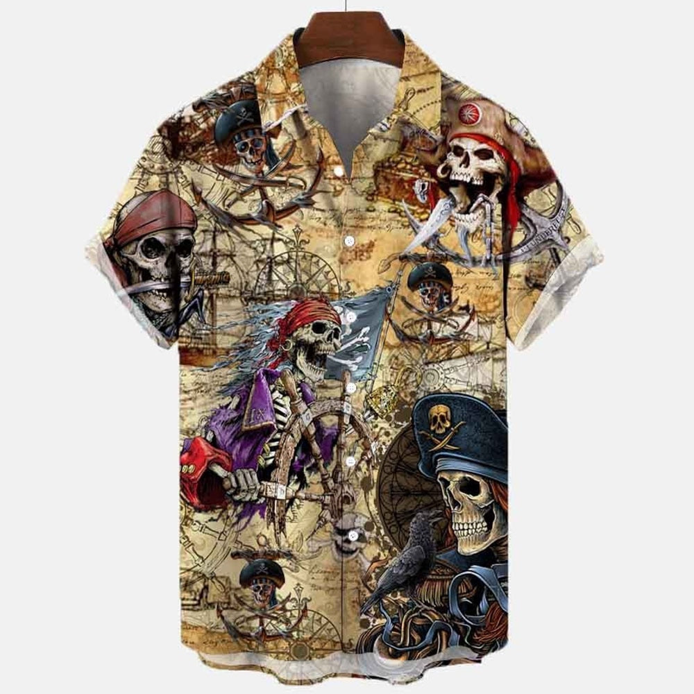 Dragon Hollywood X - 2023 3d Myth Retro Animal Men's Hawaiian Shirts Lapel Mens Womens Children Shirt Summer Shirts Lionfish Dragon Print Short Sleeve Loose Eu Size