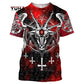 Dragon Hollywood X -,Reaper Skull Angel And Demon 3D Printed All Over Men's T-shirts Summer Fashion Harajuku Short Sleeve Shirts Unisex Tops Tee
