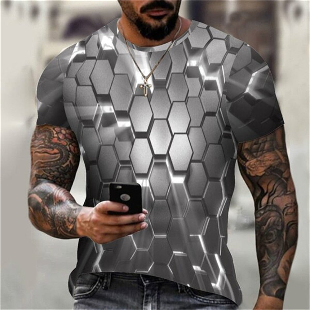 DRAGON HOLLYWOOD X - 3D Abstract Clothing Tattoo Dragon MENS WOMENS T Shirt 3D Printed Short Sleeve Polyester Fashion Casual Hip Hop Top Summer Free - BEVERLY HILLS