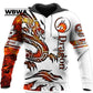 Dragon Hollywood X - Dragon And Tiger Tattoos 3D Printed Unisex Deluxe Hoodie Men Sweatshirt Streetwear Pullover Casual Jacket Tracksuit - BEVERLY HILLS CALIFORNIA