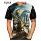 Dragon Hollywood X - Flying Dragon Art 3D Printed Mens and Womens Childrens T-shirt Summer Cool O Neck Short Sleeve Tee Tops Plus Size Hip Hop Streetwear Hipster T Shirt