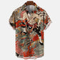 Dragon Hollywood X - 2023 3d Myth Retro Animal Men's Hawaiian Shirts Lapel Mens Womens Children Shirt Summer Shirts Lionfish Dragon Print Short Sleeve Loose Eu Size