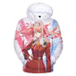 Dragon Hollywood X -  DARLING in the FRANXX 3D Hoodies Anime Zero Two Hoodie Sweatshirts Boys Girls Cute Clothes Men Women Streetwear Cool Pullover