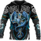 Dragon Hollywood X - Dragon And Tiger Tattoos 3D Printed Unisex Deluxe Hoodie Men Sweatshirt Streetwear Pullover Casual Jacket Tracksuit - BEVERLY HILLS CALIFORNIA