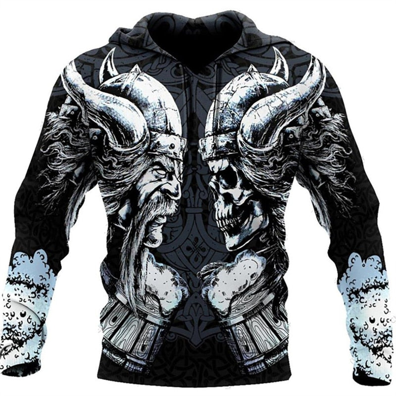 Dragon Hollywood X - Vintage Men & Womens Hoodies Fashion Dragons Lions Wolves Printing Loose Pullover New Pattern Hooded Sweatshirts Comfortable Leisure Jackets - BEVERLY HILLS CALIFORNIA-