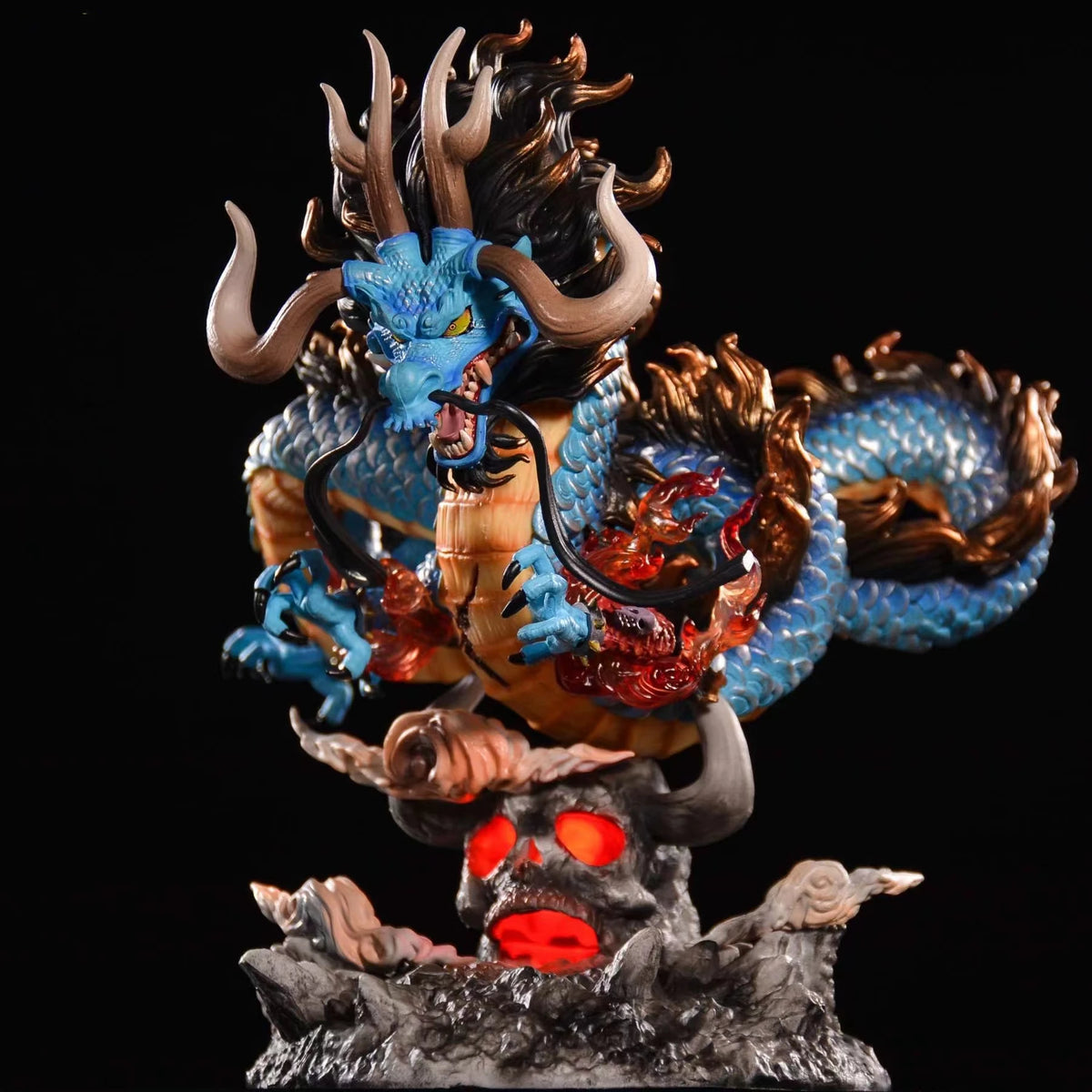 DRAGON HOLLYWOOD X - 22cm One Piece Anime Figure GK Kaido Dragon Form Four Emperors With Lamp Toy For Gift PVC Action Figure Model Dolls Anti-stress - BEVERLY HILLS, CA