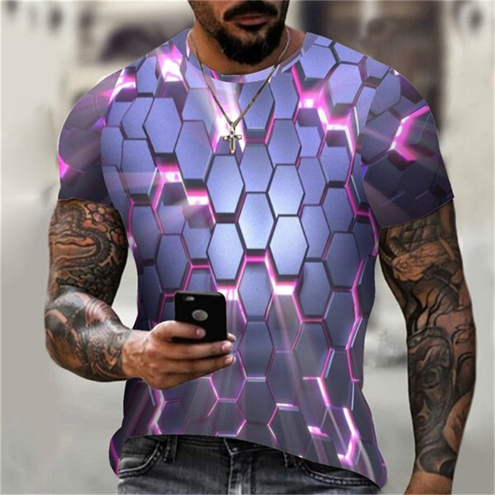 DRAGON HOLLYWOOD X - 3D Abstract Clothing Tattoo Dragon MENS WOMENS T Shirt 3D Printed Short Sleeve Polyester Fashion Casual Hip Hop Top Summer Free - BEVERLY HILLS