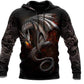 Dragon Hollywood X - Dragon And Tiger Tattoos 3D Printed Unisex Deluxe Hoodie Men Sweatshirt Streetwear Pullover Casual Jacket Tracksuit - BEVERLY HILLS CALIFORNIA