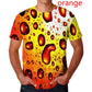 Dragon Hollywood X - Fashion Raindrop 3D Printing T Shirt Water drop Unisex Funny Short Sleeve Tee