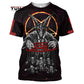 Dragon Hollywood X -,Reaper Skull Angel And Demon 3D Printed All Over Men's T-shirts Summer Fashion Harajuku Short Sleeve Shirts Unisex Tops Tee