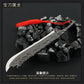 Dragon Hollywood X - 22cm Dragon Slaying Sabre Broadsword Machete Saber Metal Anime Game Peripheral Weapon Model Unisex - BEVERLY HILLS