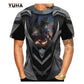 Dragon Hollywood X - Flying Dragon Art 3D Printed Mens and Womens Childrens T-shirt Summer Cool O Neck Short Sleeve Tee Tops Plus Size Hip Hop Streetwear Hipster T Shirt