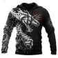 Dragon Hollywood X - Dragon And Tiger Tattoos 3D Printed Unisex Deluxe Hoodie Men Sweatshirt Streetwear Pullover Casual Jacket Tracksuit - BEVERLY HILLS CALIFORNIA