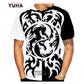 Dragon Hollywood X - Flying Dragon Art 3D Printed Mens and Womens Childrens T-shirt Summer Cool O Neck Short Sleeve Tee Tops Plus Size Hip Hop Streetwear Hipster T Shirt