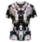 DRAGON HOLLYWOOD X - 3D Abstract Clothing Tattoo Dragon MENS WOMENS T Shirt 3D Printed Short Sleeve Polyester Fashion Casual Hip Hop Top Summer Free - BEVERLY HILLS