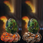 DRAGON HOLLYWOOD X - Lava Dragon Egg Resin Statue Ornamental Dinosaur Eggs Home Decor Collection Kid Gift Toy Sculpture Crystal Gemstone Souvenir