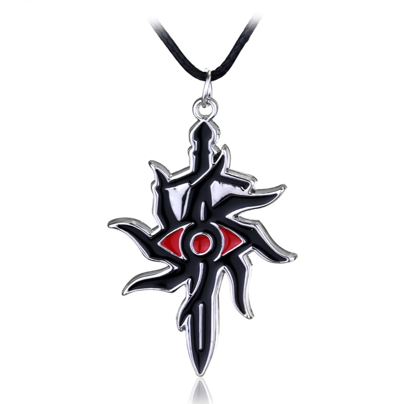 Dragon Hollywood X - Dragon Sword Pendant Necklace Necklace Red Black Crystal  Necklace For Men Christmas Gifts Bike Jewelry