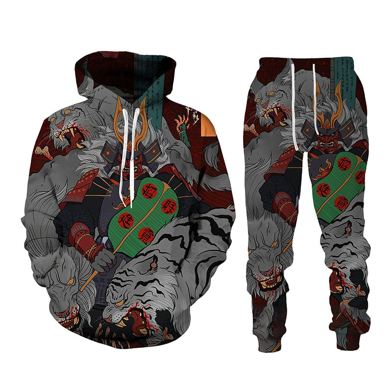 Dragon Hollywood X - 3D Dragon God Printed Mens Womens Hooded Sweater Sportswear Tracksuit Clothing Suit -BEVERLY HILLS CALIFORNIA