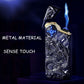 Personality Ignition And Display Power Arc Smart Gift  Dual Dragon Plasma Lighter