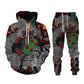 Dragon Hollywood X - 3D Dragon God Printed Mens Womens Hooded Sweater Sportswear Tracksuit Clothing Suit -BEVERLY HILLS CALIFORNIA