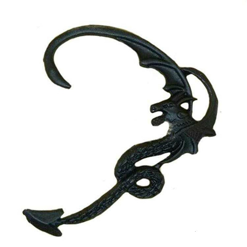 Dragon Hollywood X - Dragon Cuff Earrings For Women and Men - Gothic Ear Wrap Retro Clip Earrings Piercing Fashion Jewelry - BEVERLY HILLS - CALIFORNIA - USA