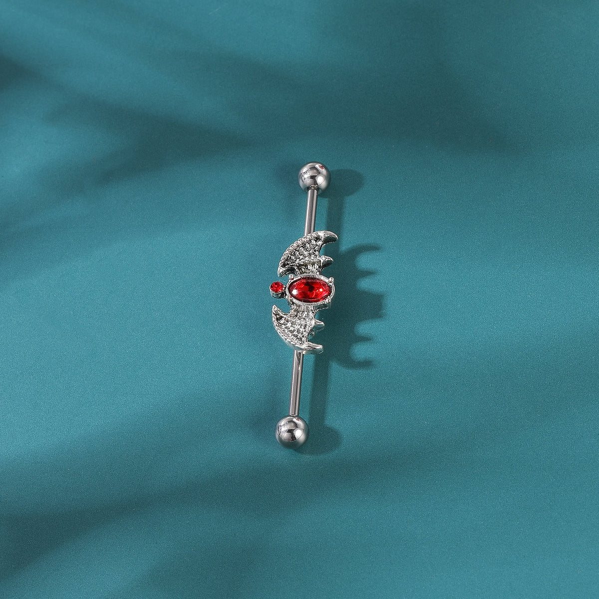 Dragon Hollywood X - Industrial Piercing Earring Women and Men Stainless Steel Helix Ear Piercing Dragon Snake Long Earring Jewelry Barbell Earring - BEVERLY HILLS - CALIFORNIA - USA