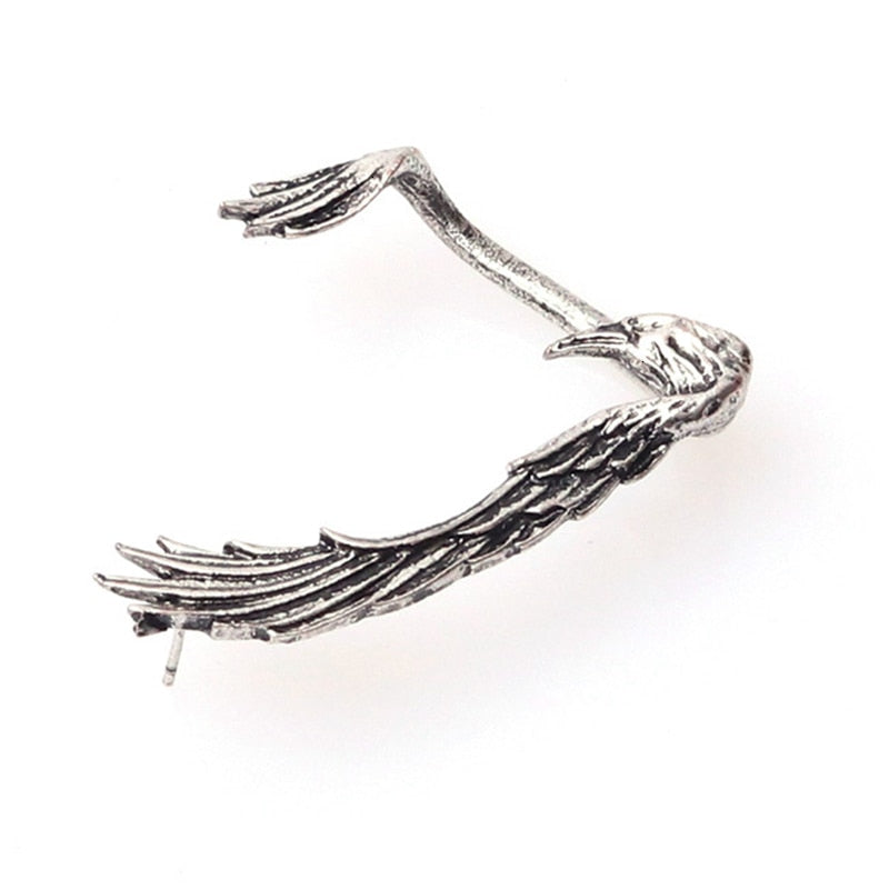 Dragon Hollywood X - Dragon Cuff Earrings For Women and Men - Gothic Ear Wrap Retro Clip Earrings Piercing Fashion Jewelry - BEVERLY HILLS - CALIFORNIA - USA