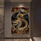 Dragon Hollywood X - 3D Dragon Canvas Painting Modern Art Posters and Prints Quadro's Wall Art Pictures for Living Room Home Decoration -Beverly Hills California