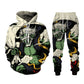 Dragon Hollywood X - 3D Dragon God Printed Mens Womens Hooded Sweater Sportswear Tracksuit Clothing Suit -BEVERLY HILLS CALIFORNIA