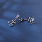 Dragon Hollywood X - 14G Dragon Claw Belly Button Body Ring Women and Men Stainless Steel Navel Ring - Crystal - Heart - Moon - Bee - Bug - Cat - Piercing Body Jewelry - BEVERLY HILLS - CALIFORNIA - USA