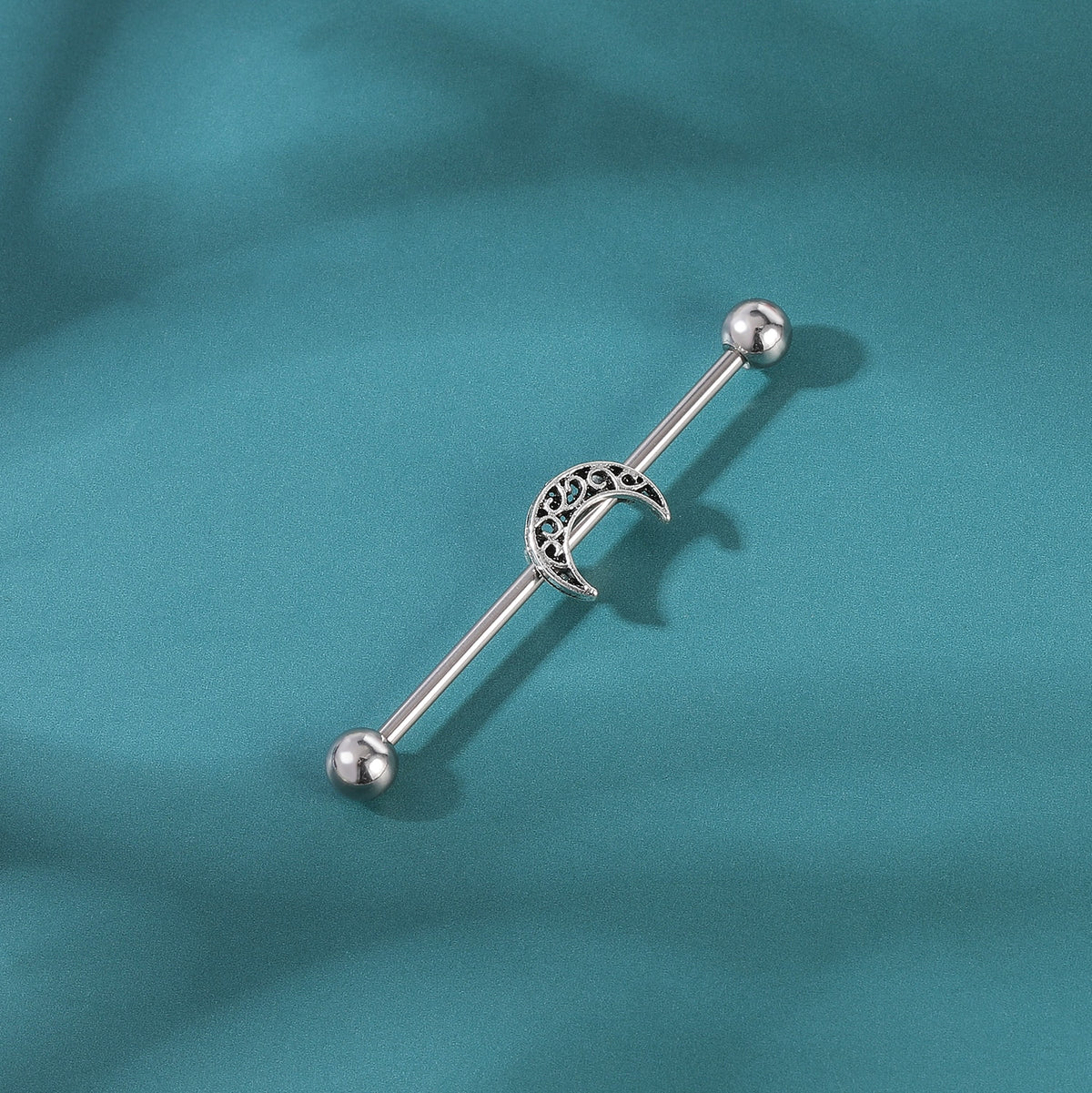 Dragon Hollywood X - Industrial Piercing Earring Women and Men Stainless Steel Helix Ear Piercing Dragon Snake Long Earring Jewelry Barbell Earring - BEVERLY HILLS - CALIFORNIA - USA