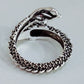 Dragon Hollywood X Ring - Silver Fashion Gothic Ancient Dragon Mens and Womens Jewelry Opening Ring - Awesome Personal or Gift Ring - BEVERLY HILLS - CALIFORNIA - USA