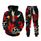 Dragon Hollywood X - 3D Dragon God Printed Mens Womens Hooded Sweater Sportswear Tracksuit Clothing Suit -BEVERLY HILLS CALIFORNIA
