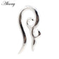 Dragon Hollywood X - 1pc Stainless Steel Spiral Dragon Ear Weights Ear Tunnels Plugs Expander Gauges Body Piercing Jewelry - BEVERLY HILLS - CALIFORNIA - USA